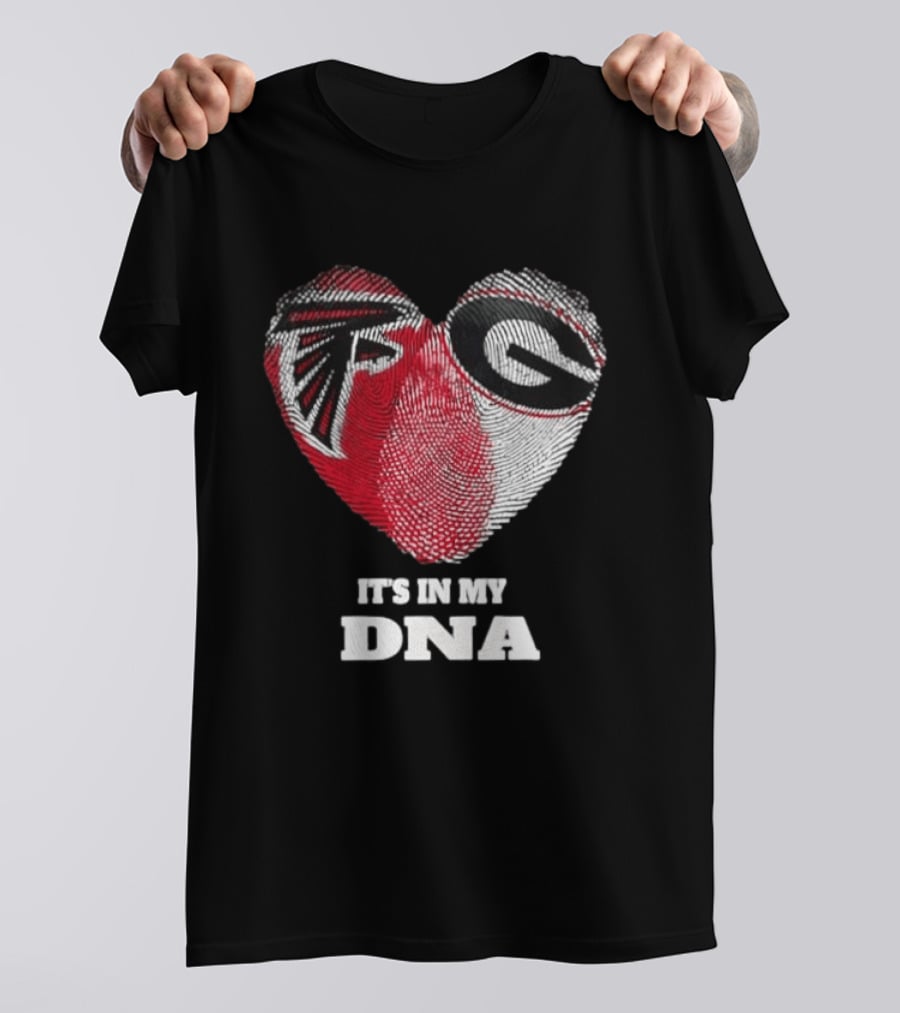 Atlanta Falcons Georgia Bulldogs It's In My DNA T-Shirt