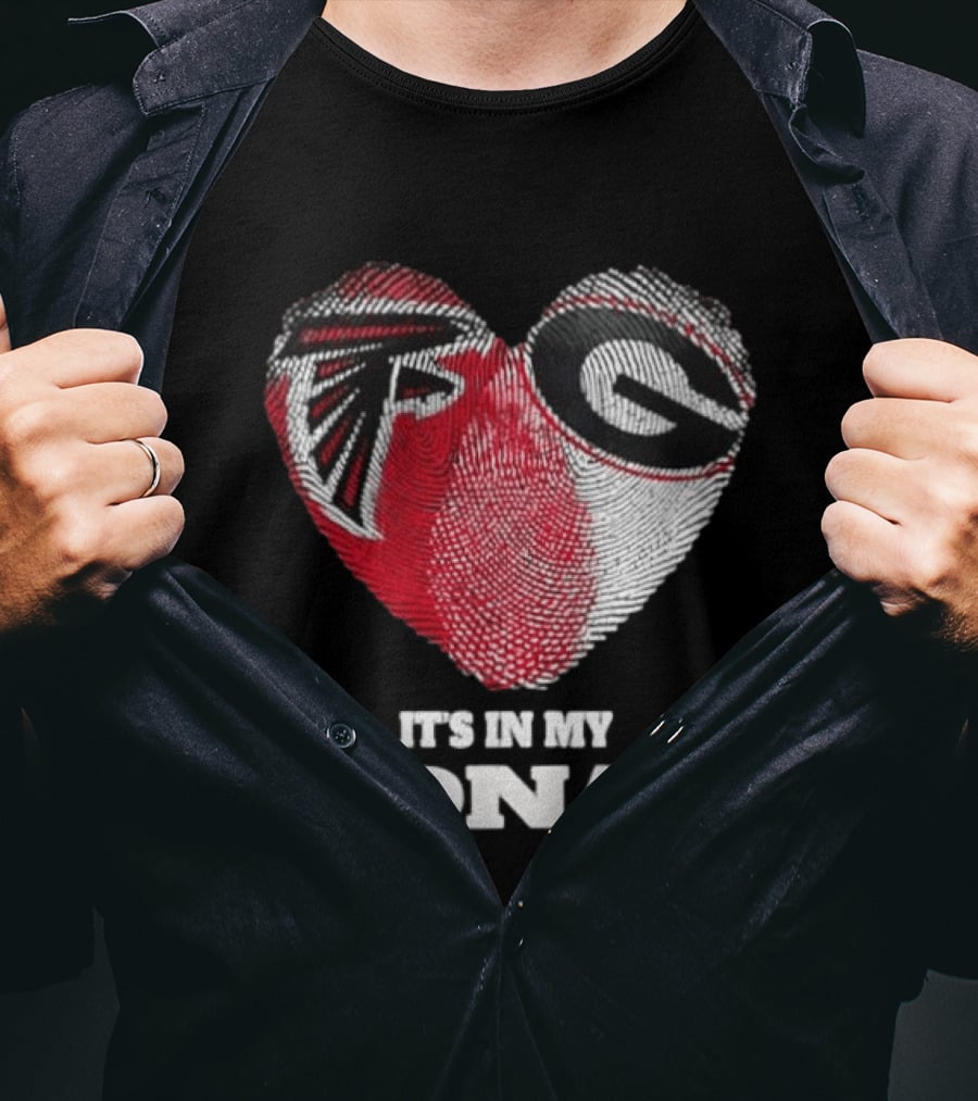 Atlanta Falcons Georgia Bulldogs It's In My DNA T-Shirt