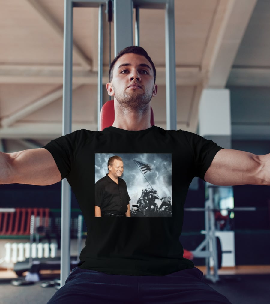 James Bradley Flags Of Our Fathers Iconic Image T-Shirt