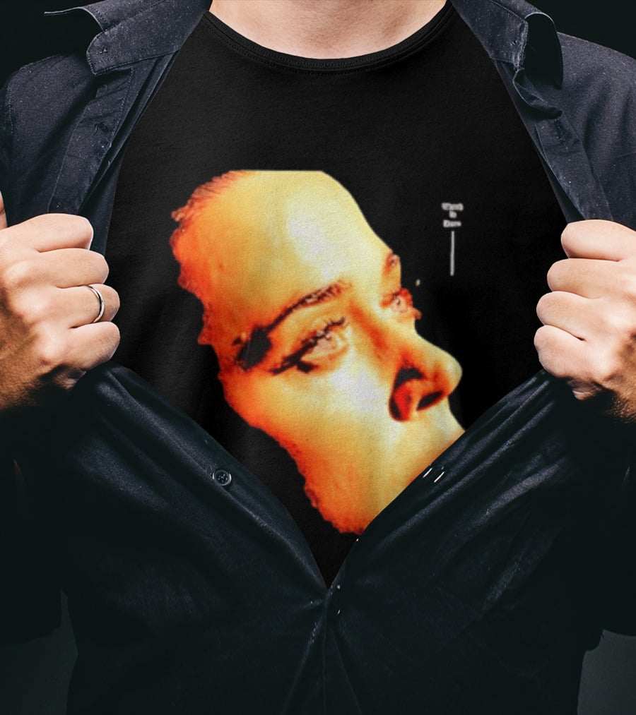 Katy Perry It Burn Music Artist Singer Celebrity Fiery Face T-Shirt