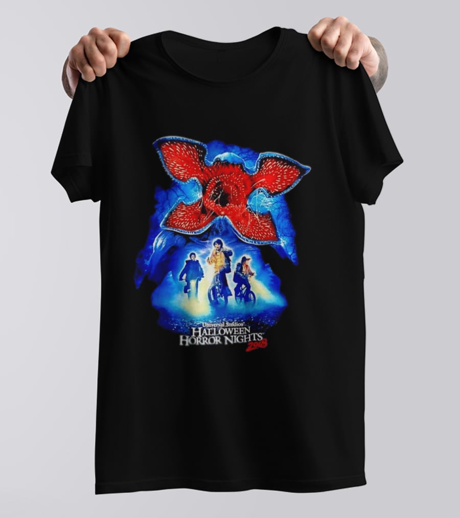 Demogorgon Stranger Things Universal Studios Halloween Horror Nights 2018 T-Shirt