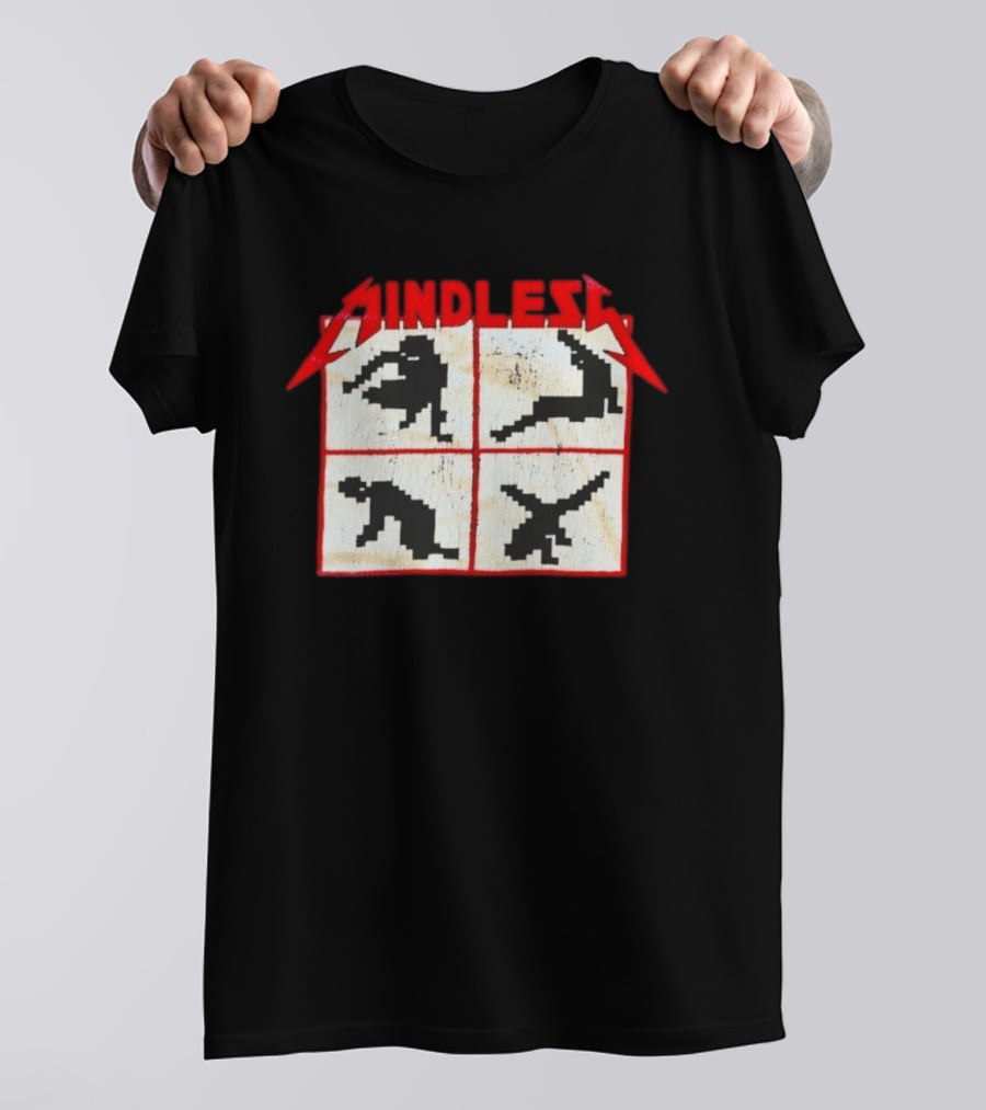 Mindless Self Indulgence Pixel Figures Band T-Shirt