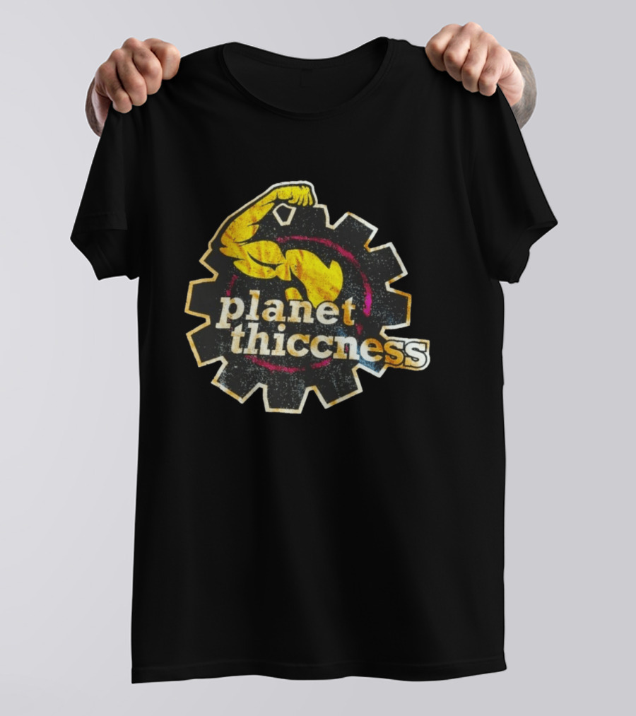 Planet Thiccness Muscle Flex Gear T-Shirt