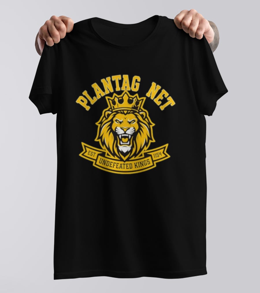 Plantagenet House Of Anjou Lion Crest Undefeated Kings 1154 Royal Family T-Shirt