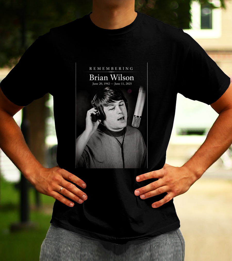 Remembering Brian Wilson June 20 1942 June 11 2025 T-Shirt