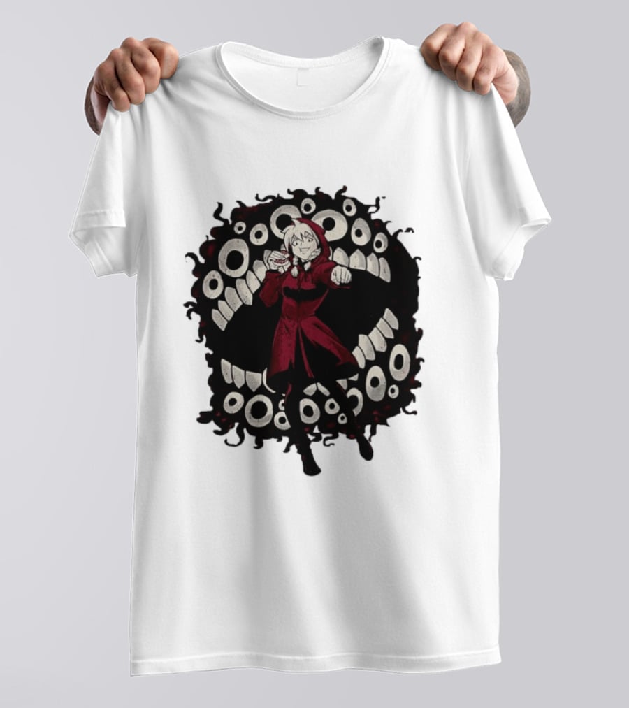 Umineko When They Cry Beatrice With Dark Creature Horror T-Shirt