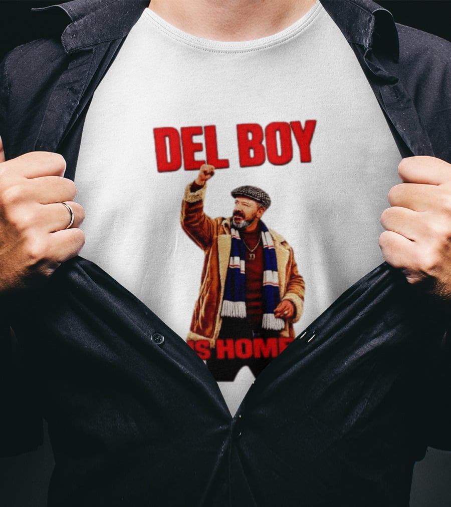 Del Boy Only Fools And Horses Is Home Vintage Look T-Shirt