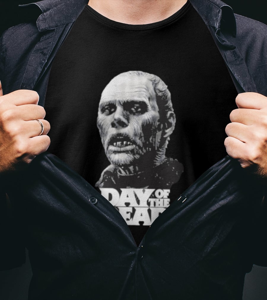 Bub Zombie Day Of The Dead Horror Movie Merchandise T-Shirt