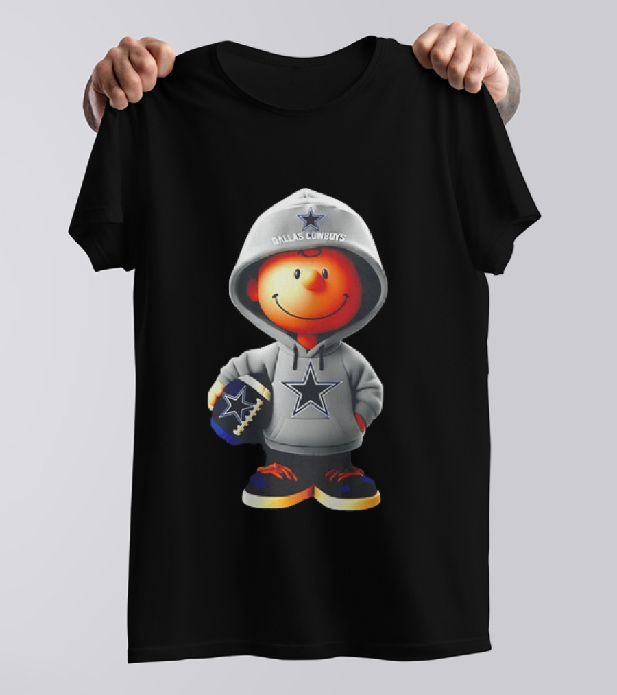 Dallas Cowboys Charlie Brown Football Star T-Shirt