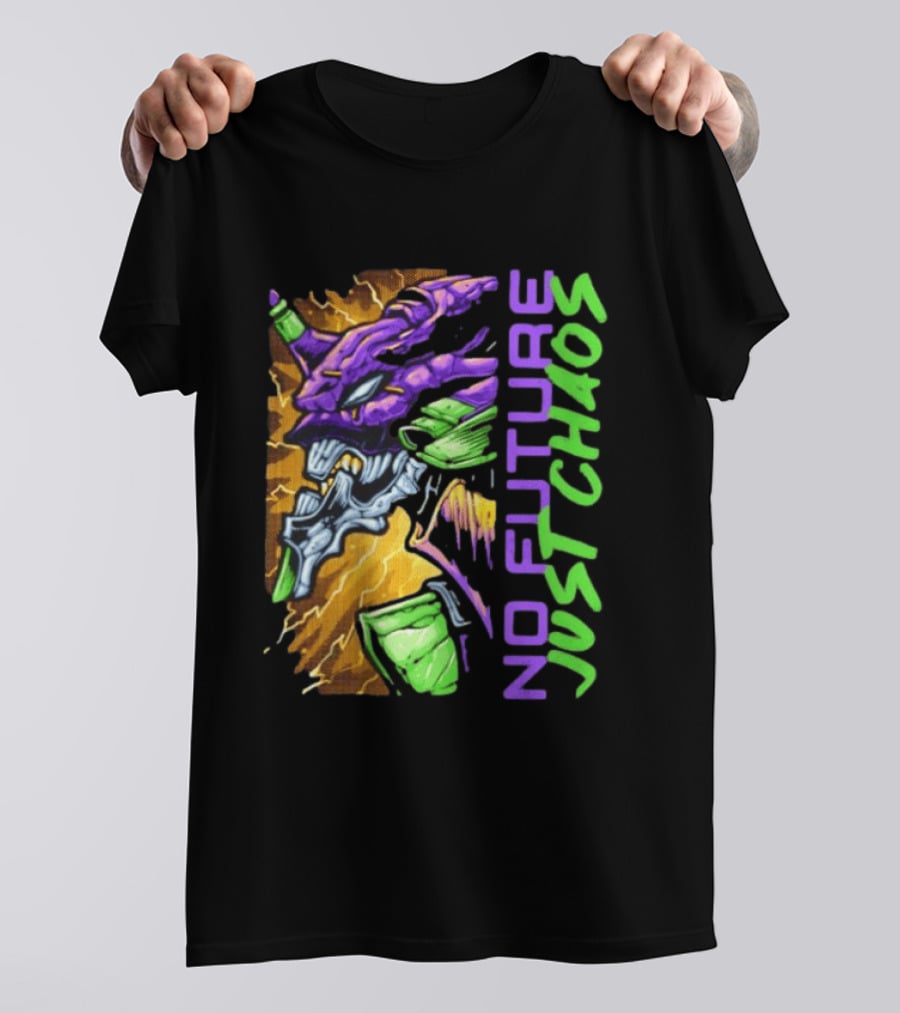 Evangelion Unit 01 No Future Just Chaos Neon Genesis Evangelion T-Shirt