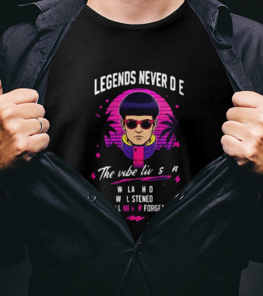 Legends Never Die The Vibe Lives On Oliver Tree Lil Ricky Forever T-Shirt