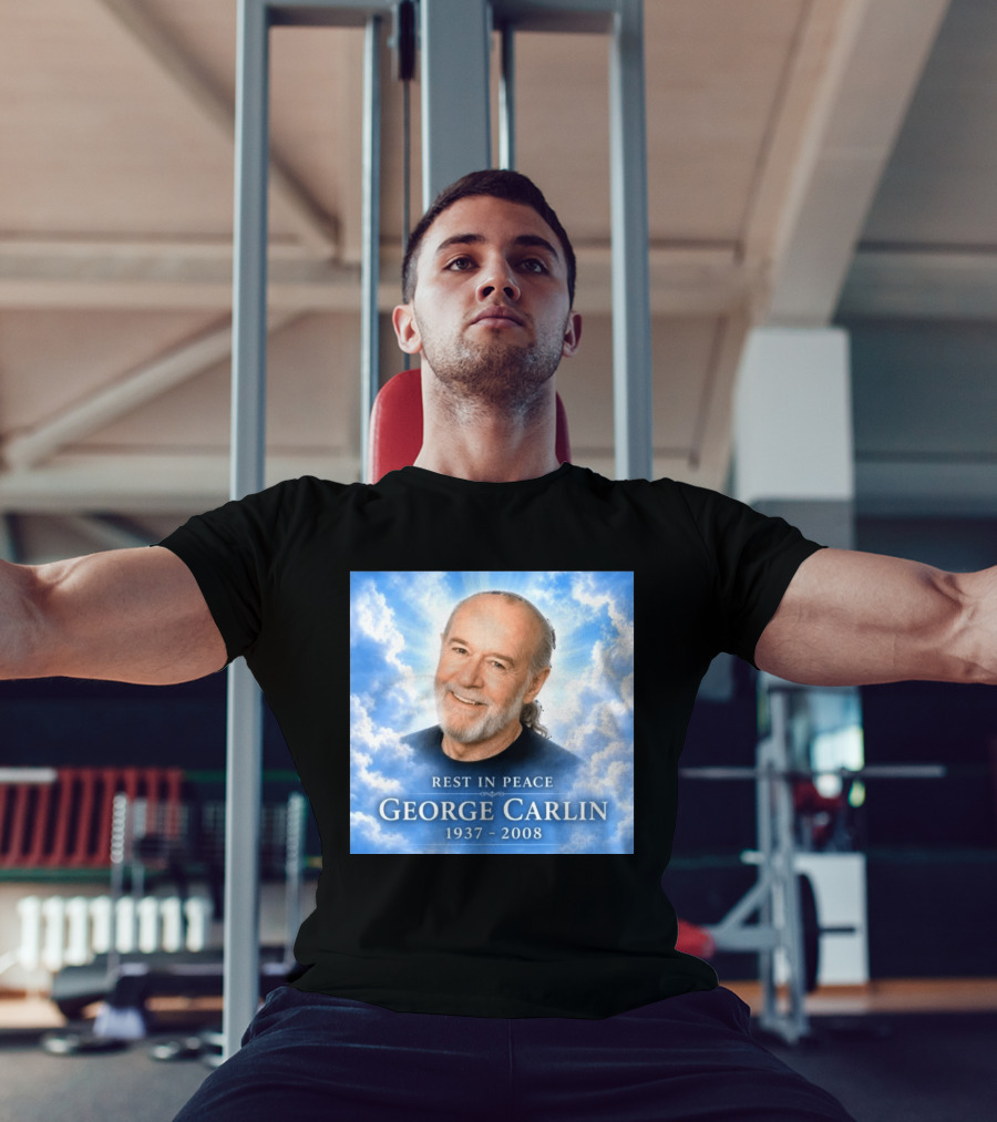 Rest In Peace George Carlin 1937 2008 Memorial T-Shirt