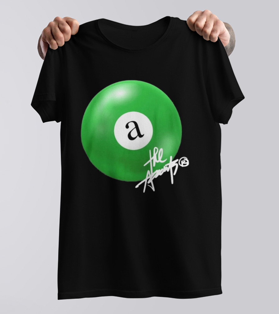 The Accents Collection Green Pool Ball Icon With Signature T-Shirt