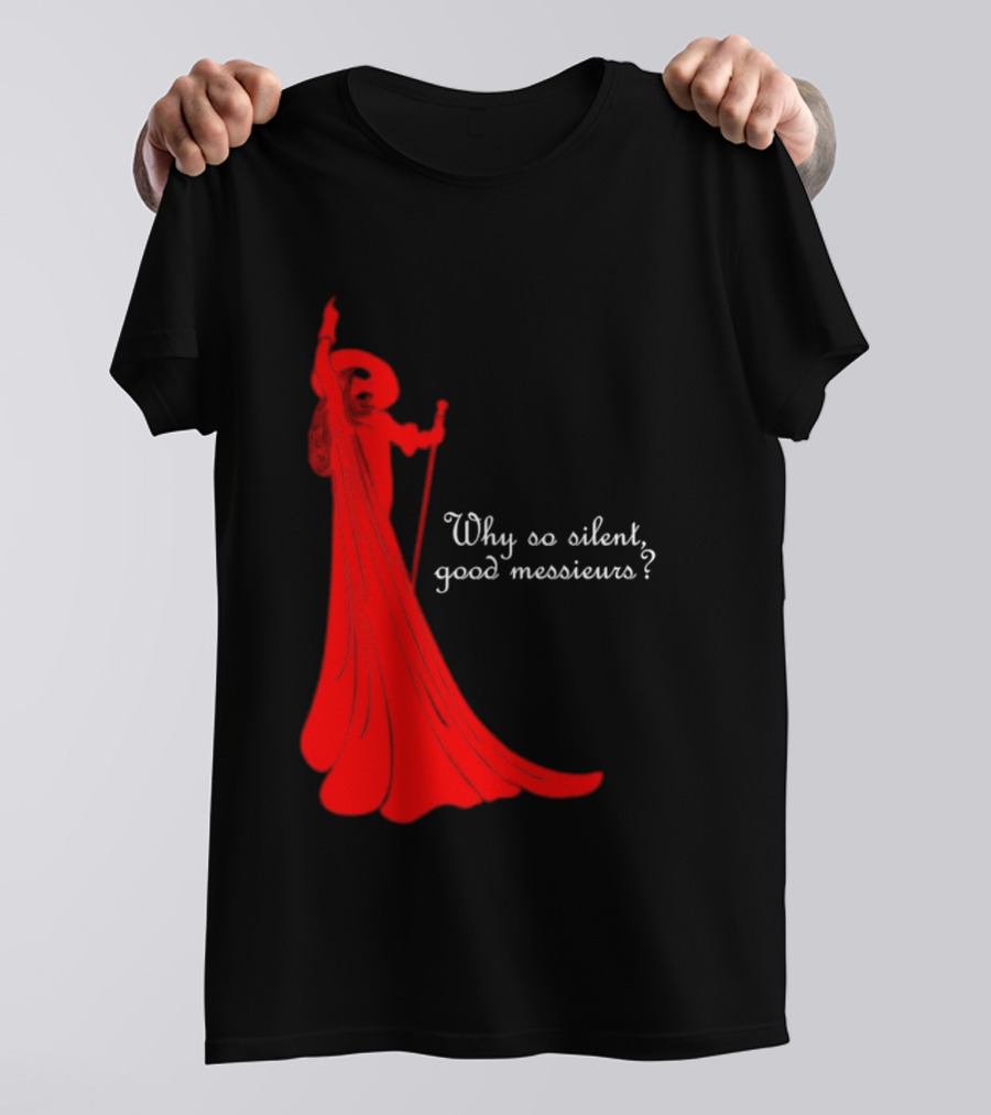 Phantom Why So Silent Good Messieurs Red T-Shirt