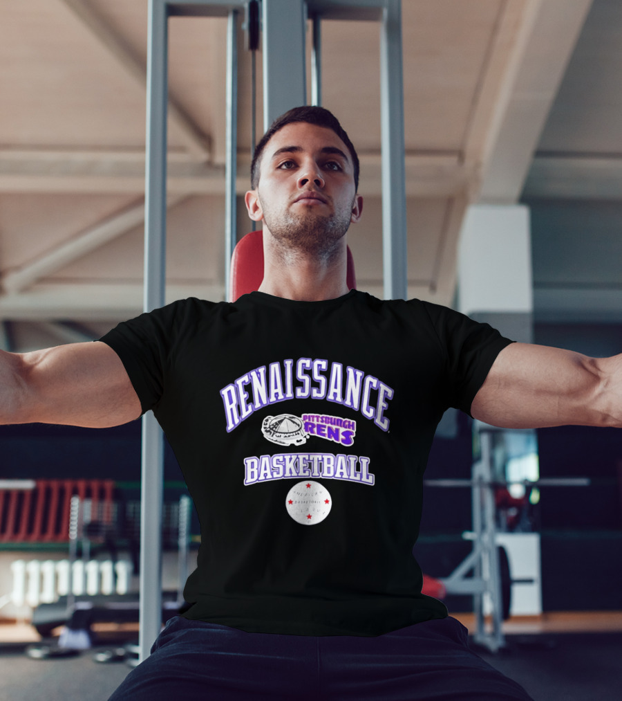 Renaissance Basketball Pittsburgh Rens American Basketball League T-Shirt