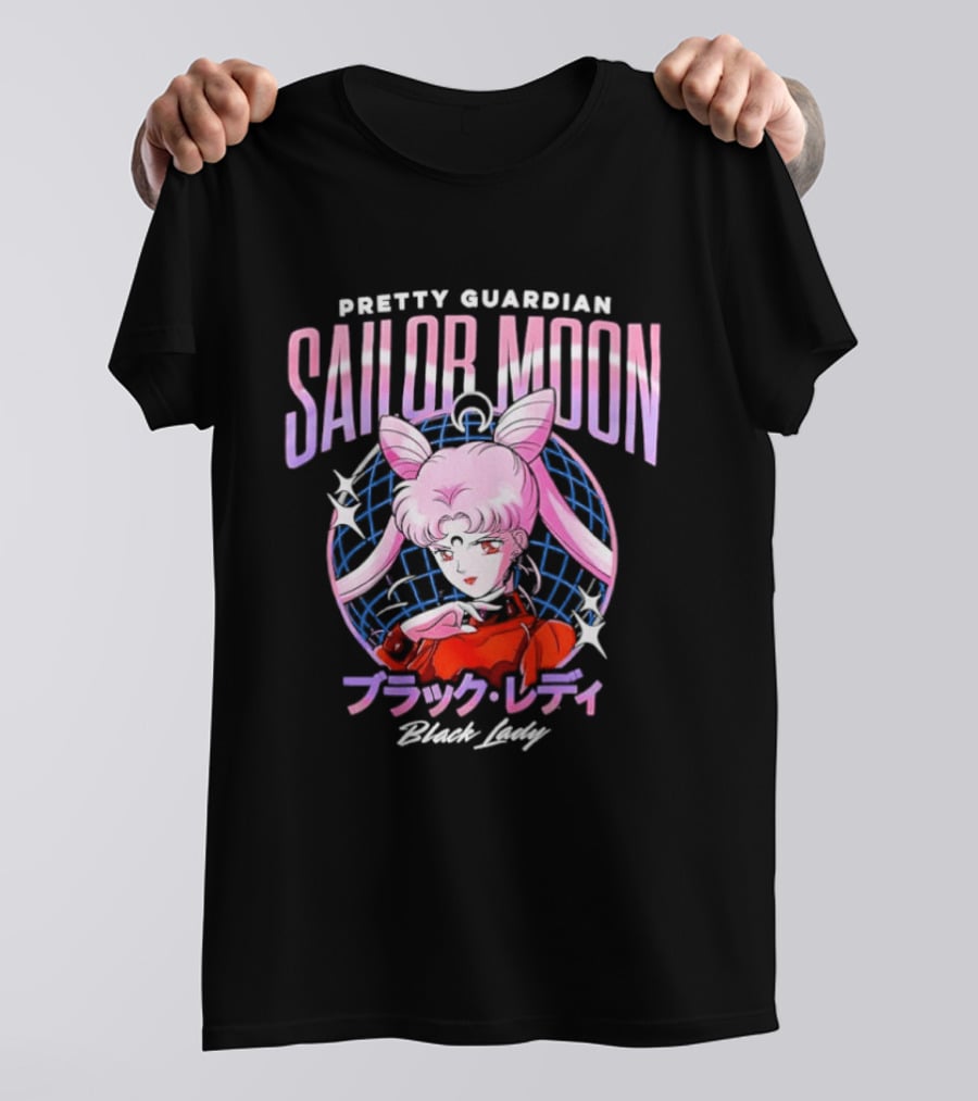 Pretty Guardian Sailor Moon Black Lady · T-Shirt