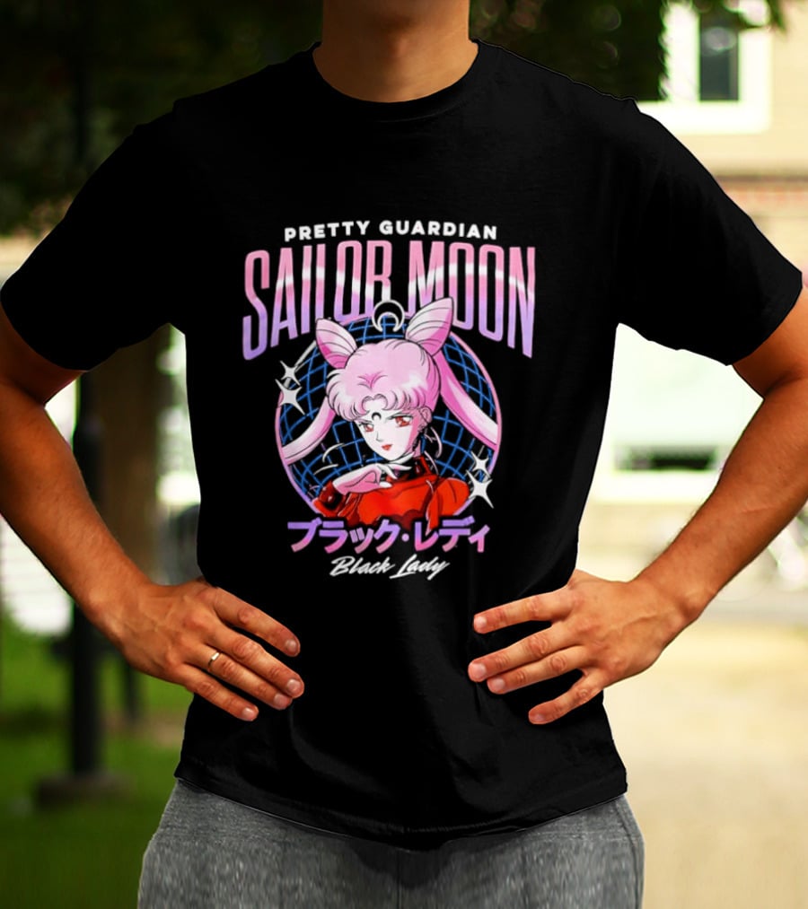 Pretty Guardian Sailor Moon Black Lady · T-Shirt
