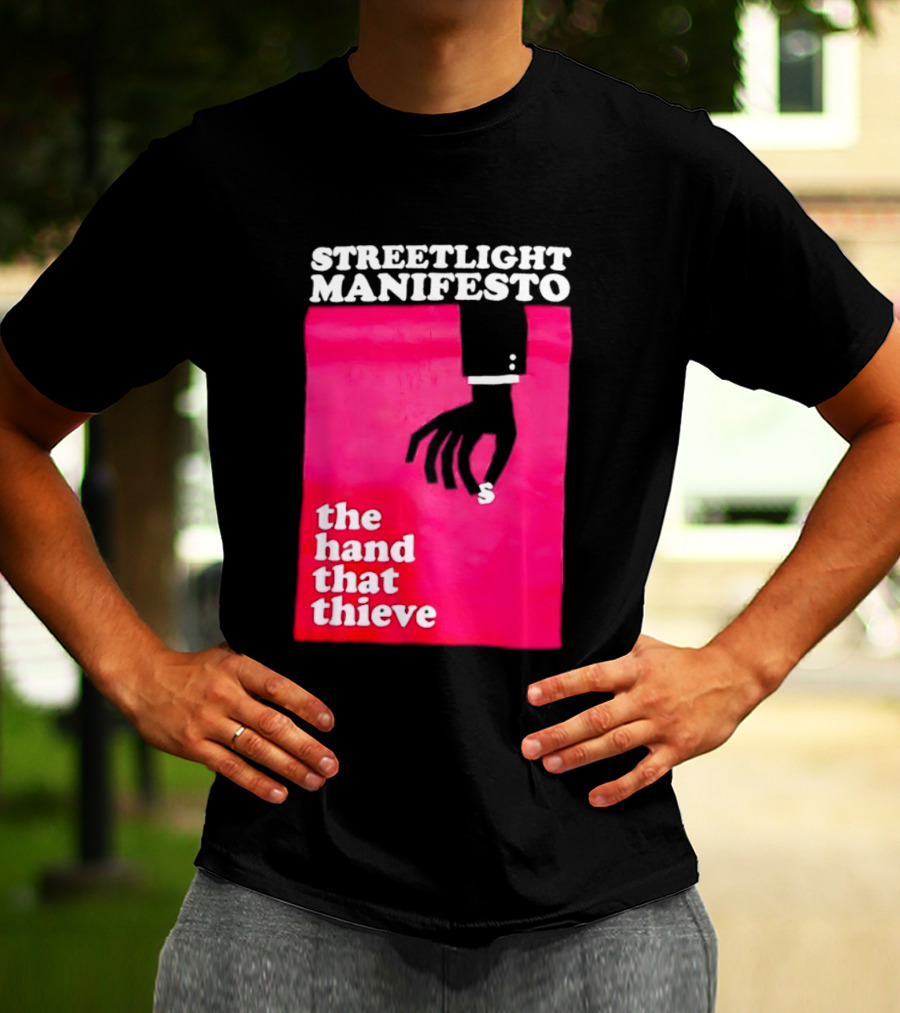 Streetlight Manifesto The Hand That Thieve Album Cover T-Shirt