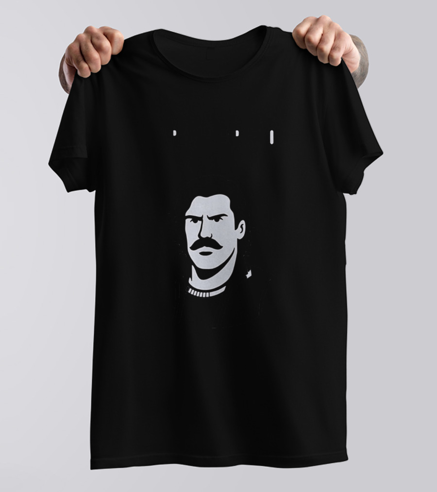 THEY RE CHIMPIN OUT Retro Mustache T-Shirt