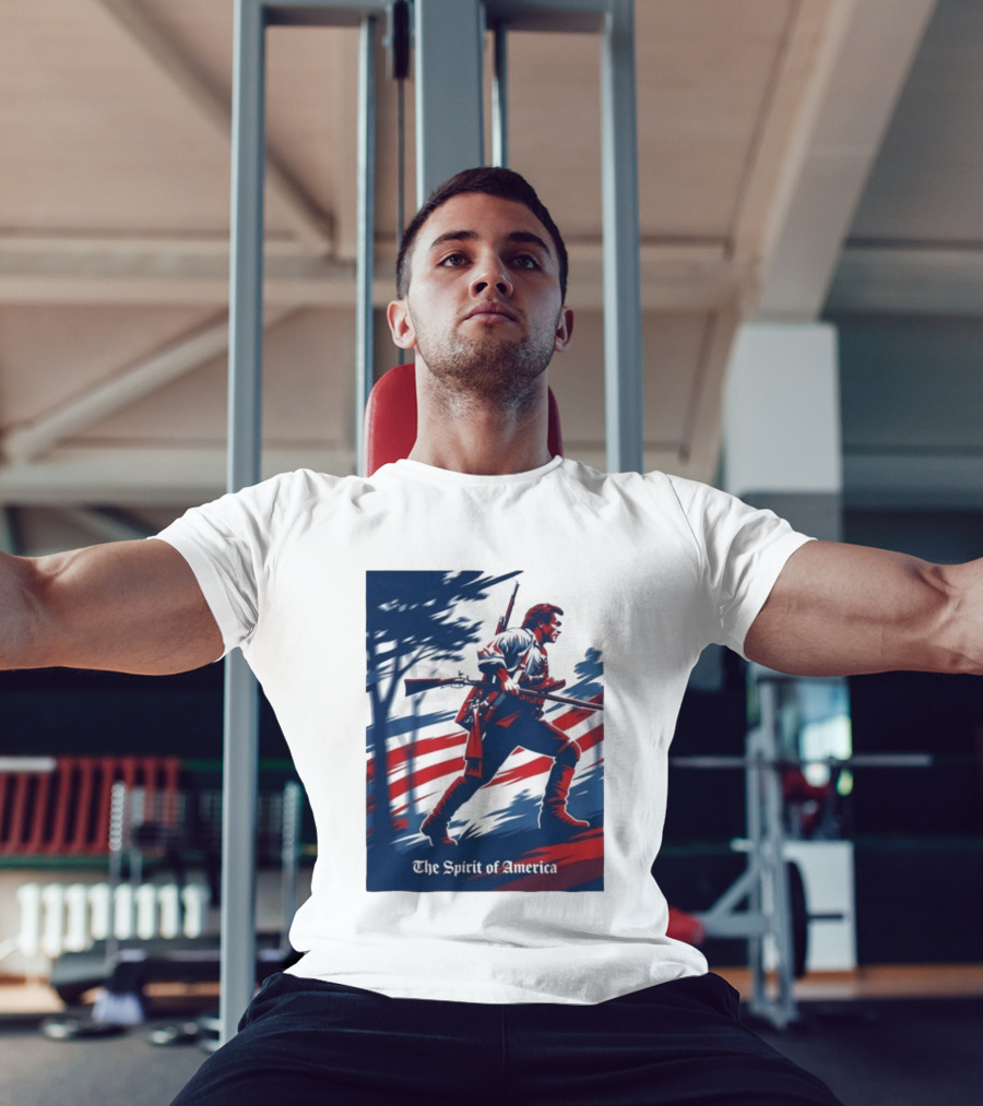 The Spirit Of America Benjamin Martin The Patriot Revolutionary T-Shirt