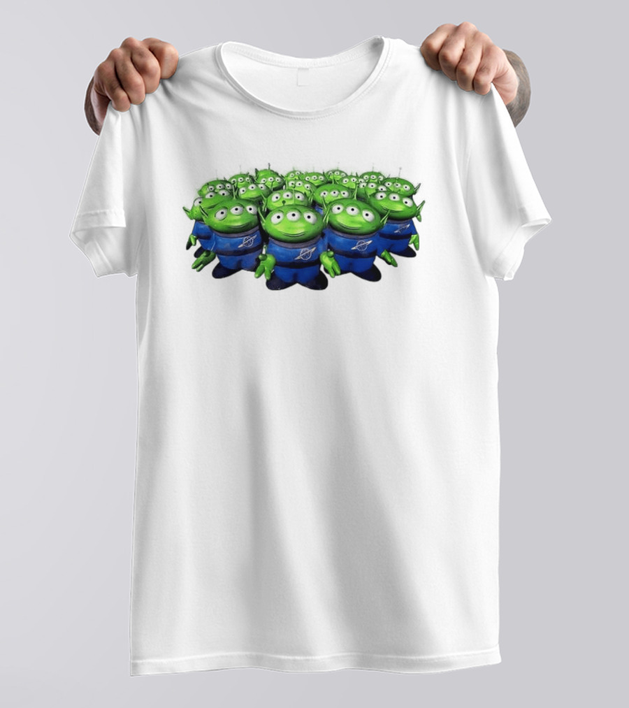 Little Green Men Aliens Toy Story Pixar Animation Characters T-Shirt