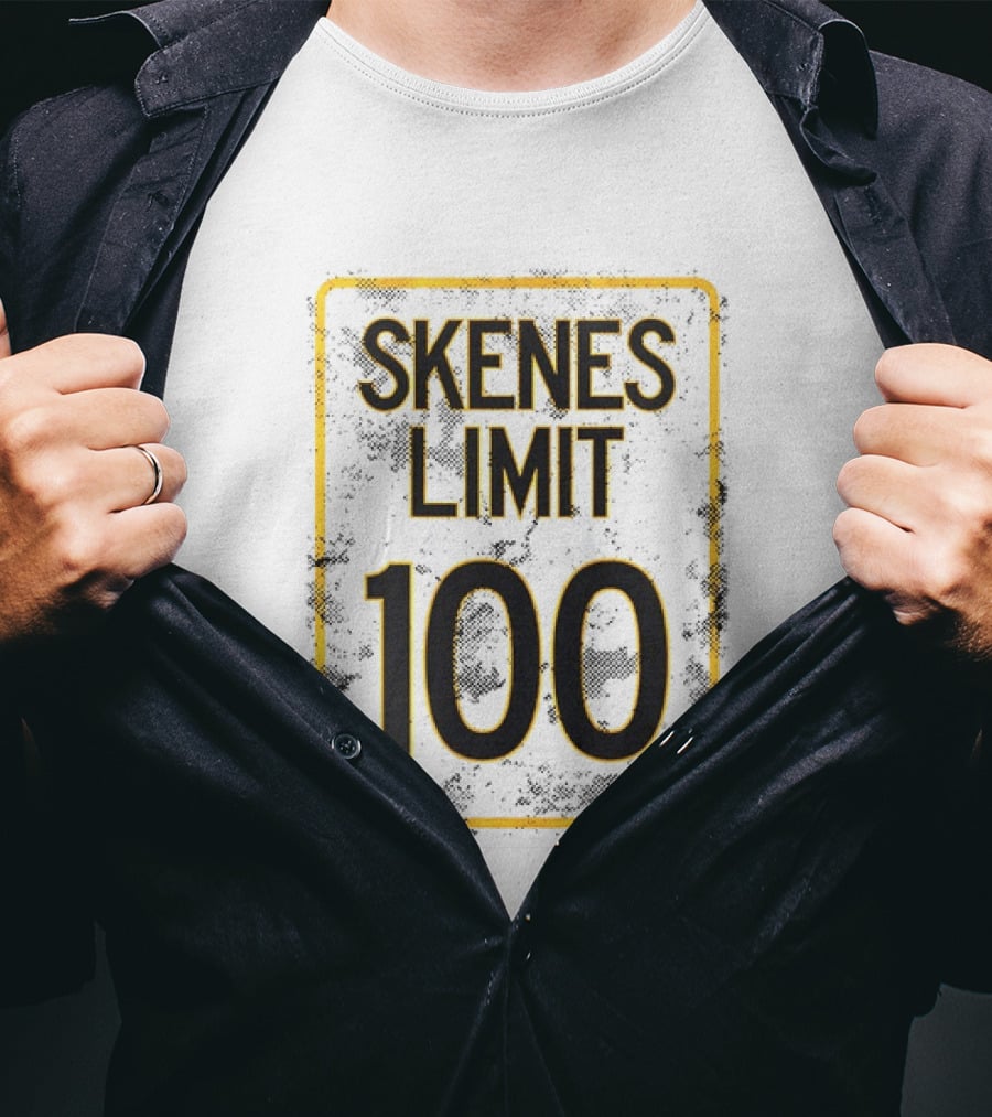 Skenes Limit 100 Pittsburgh Pirates Baseball T-Shirt