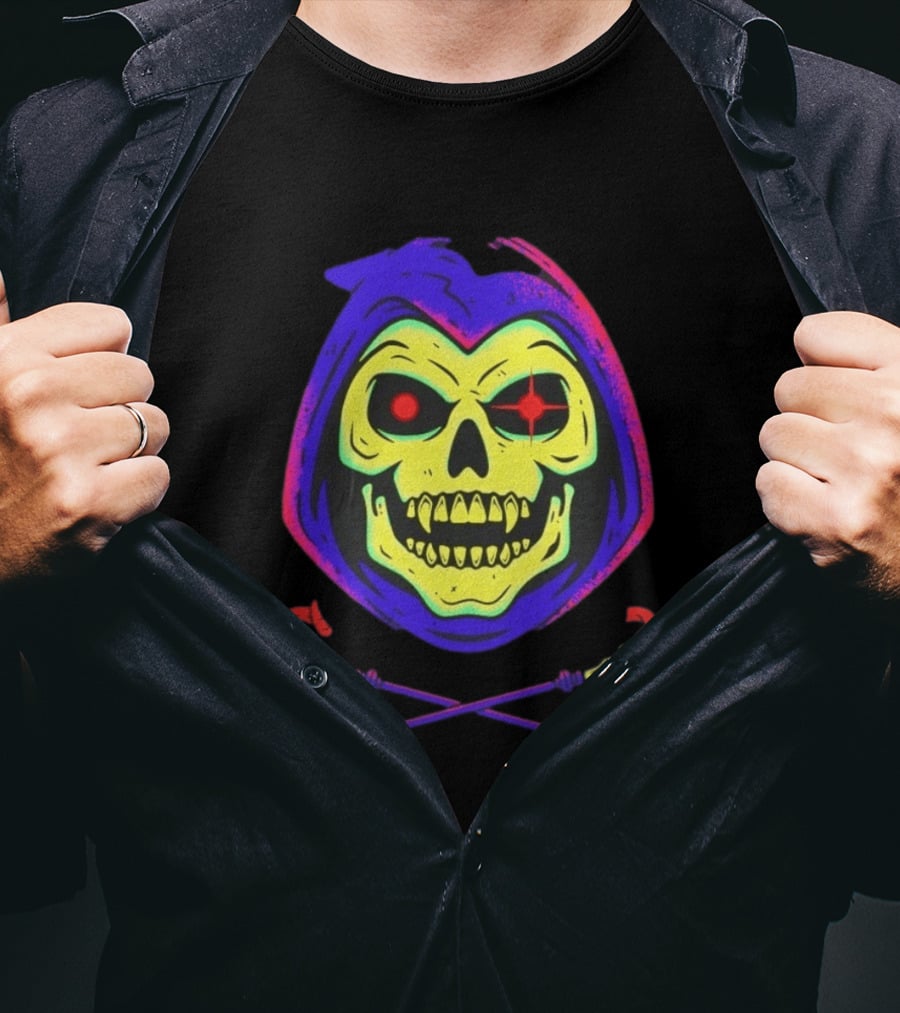 Skeletor Masters Of The Universe A Bone Headed Brute With Beautiful Bad Intentions Iconic Villain T-Shirt