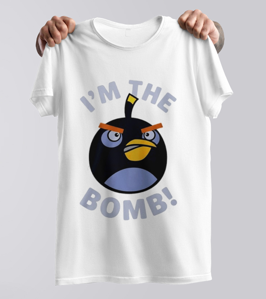 Angry Birds I'm The Bomb Character Face T-Shirt