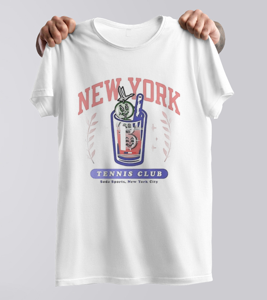 New York Tennis Club Soda Spots City T-Shirt