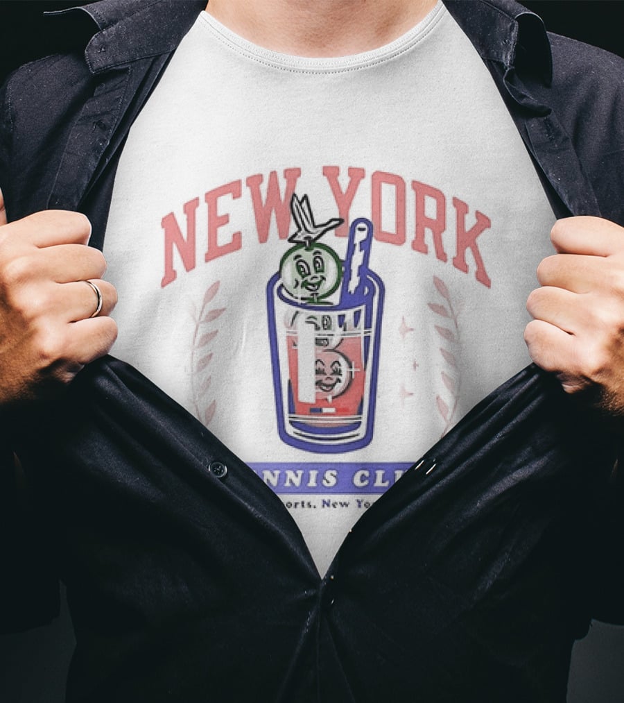 New York Tennis Club Soda Spots City T-Shirt