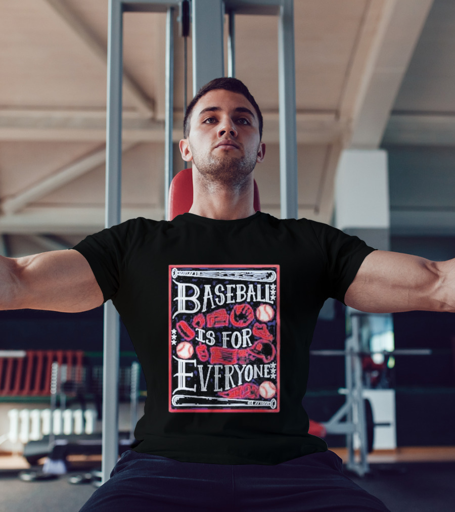 Detroit Tigers 2026 Baseball Is For Everyone Inclusivity And Diversity T-Shirt