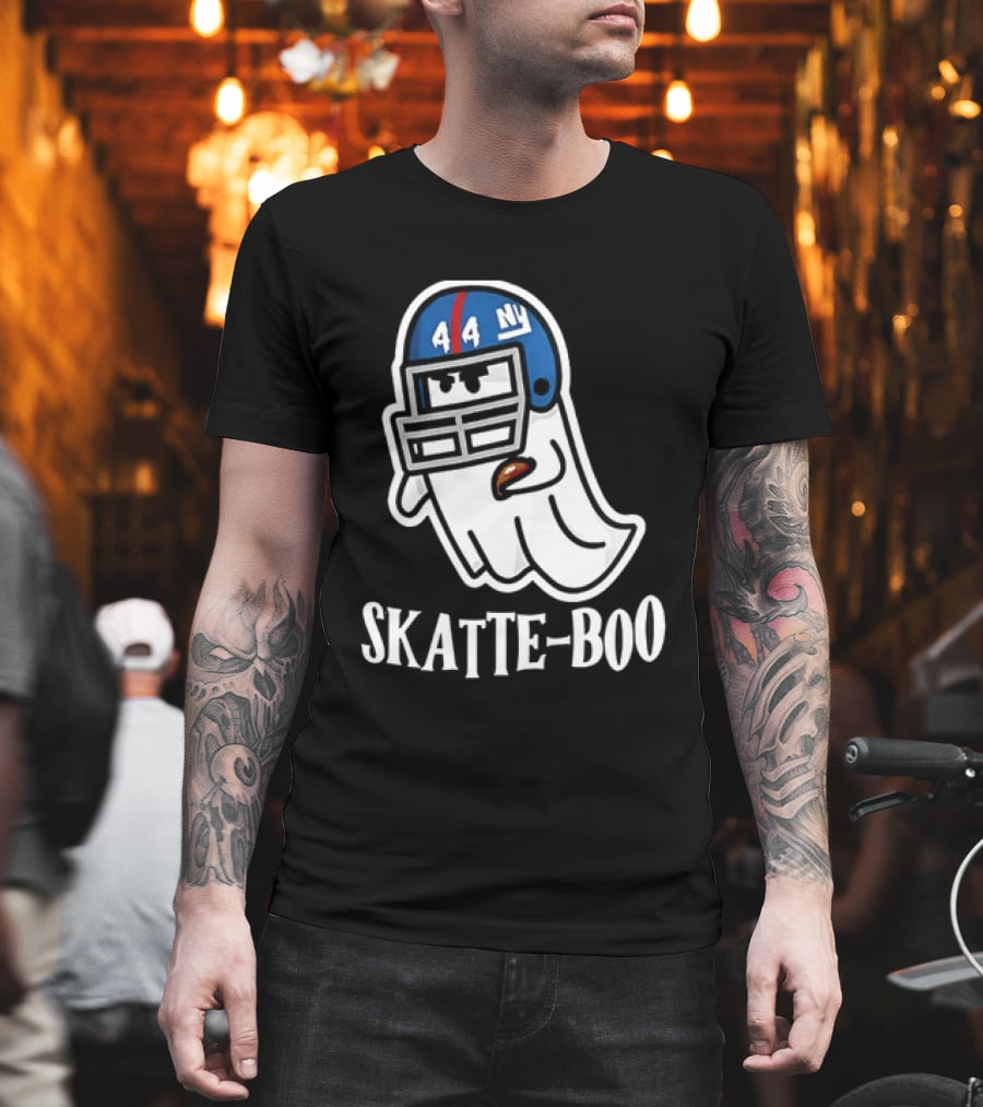 Ghost Skatte Boo Cam New York Giants Football 2025 Skatte Boo T-Shirt