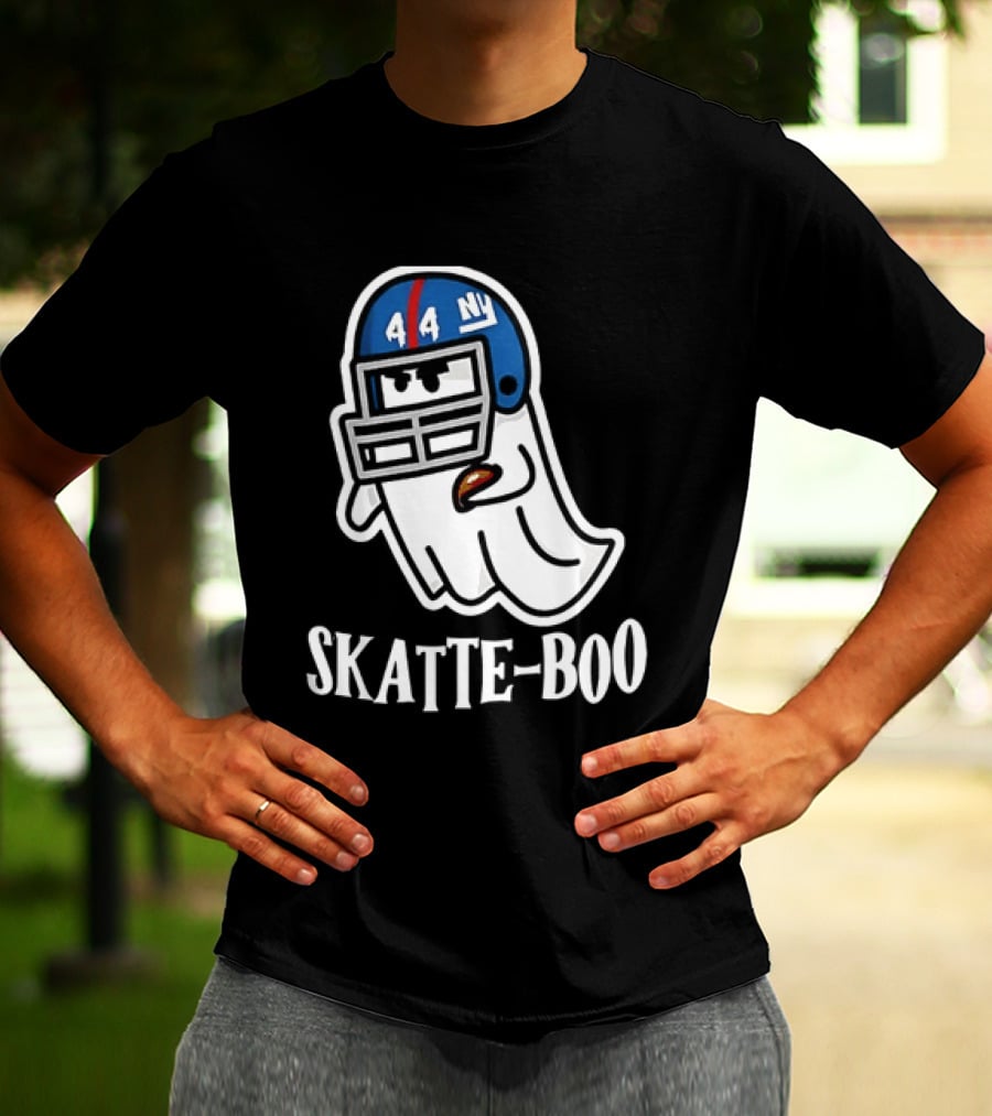 Ghost Skatte Boo Cam New York Giants Football 2025 Skatte Boo T-Shirt