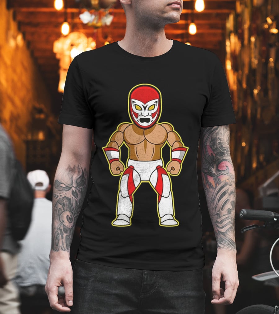 Microman AAA Superstar Masked Wrestler WWE 2025 Cartoon T-Shirt