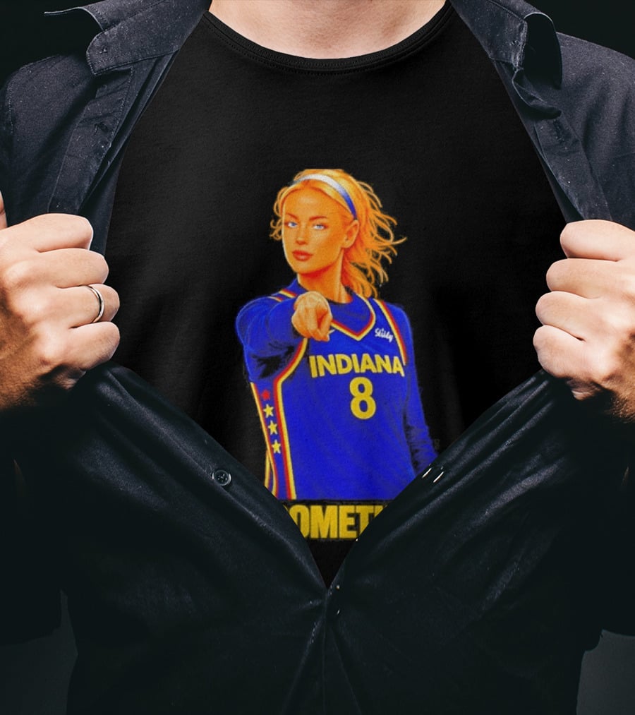 Sophie Cunningham Indiana Fever 8 Do Something T-Shirt