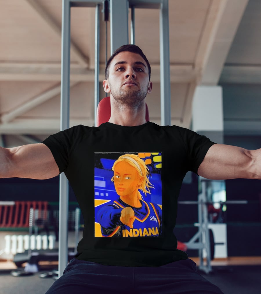 Indiana Fever Sophie Cunningham WNBA Player T-Shirt