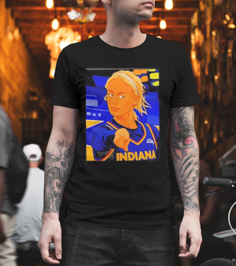 Indiana Fever Sophie Cunningham WNBA Player T-Shirt
