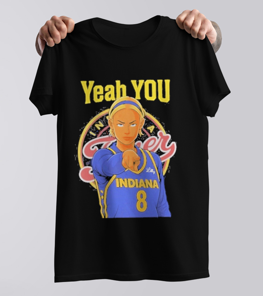 Yeah You Indiana Fever Number 8 T-Shirt