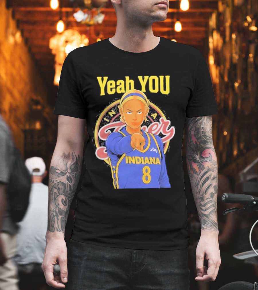 Yeah You Indiana Fever Number 8 T-Shirt