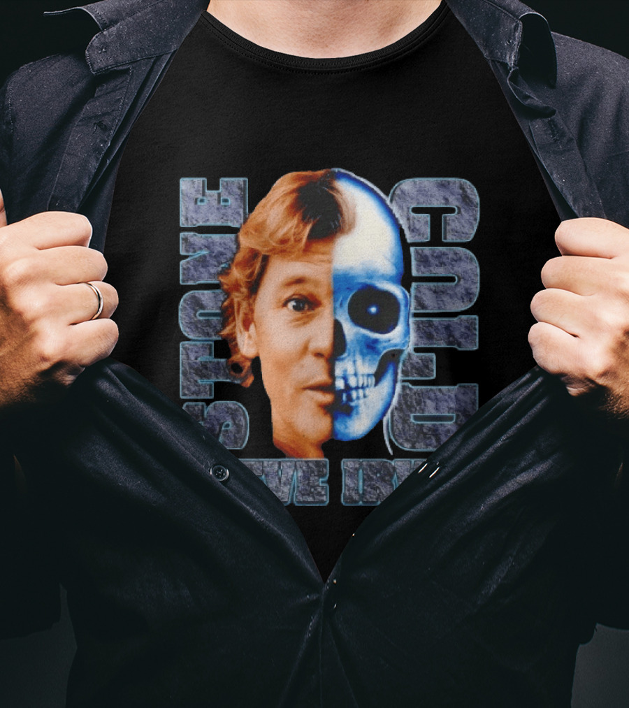 Steve Irwin Stone Cold Skull Face Mashup T-Shirt