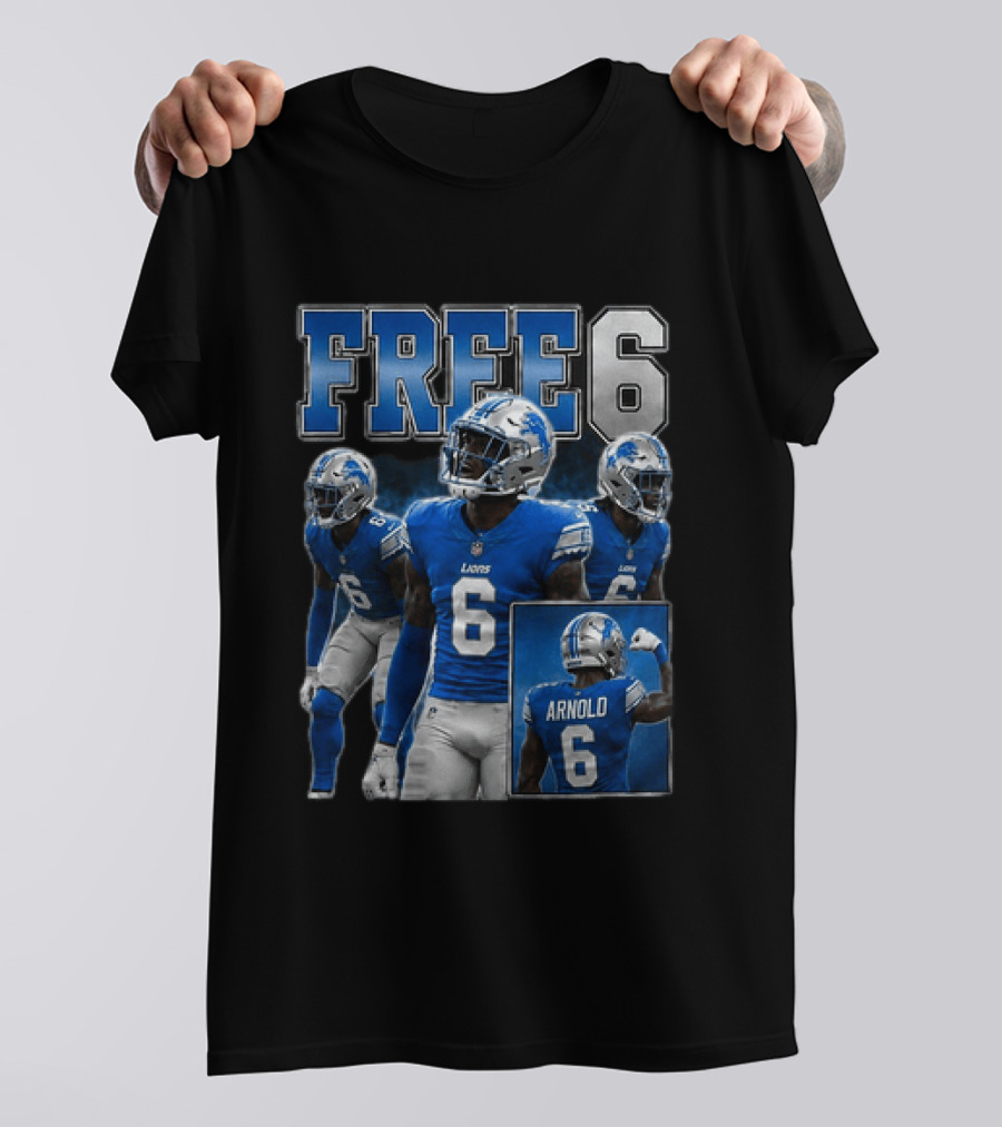 Lions Free 6 Arnold St Brown Brothers T-Shirt