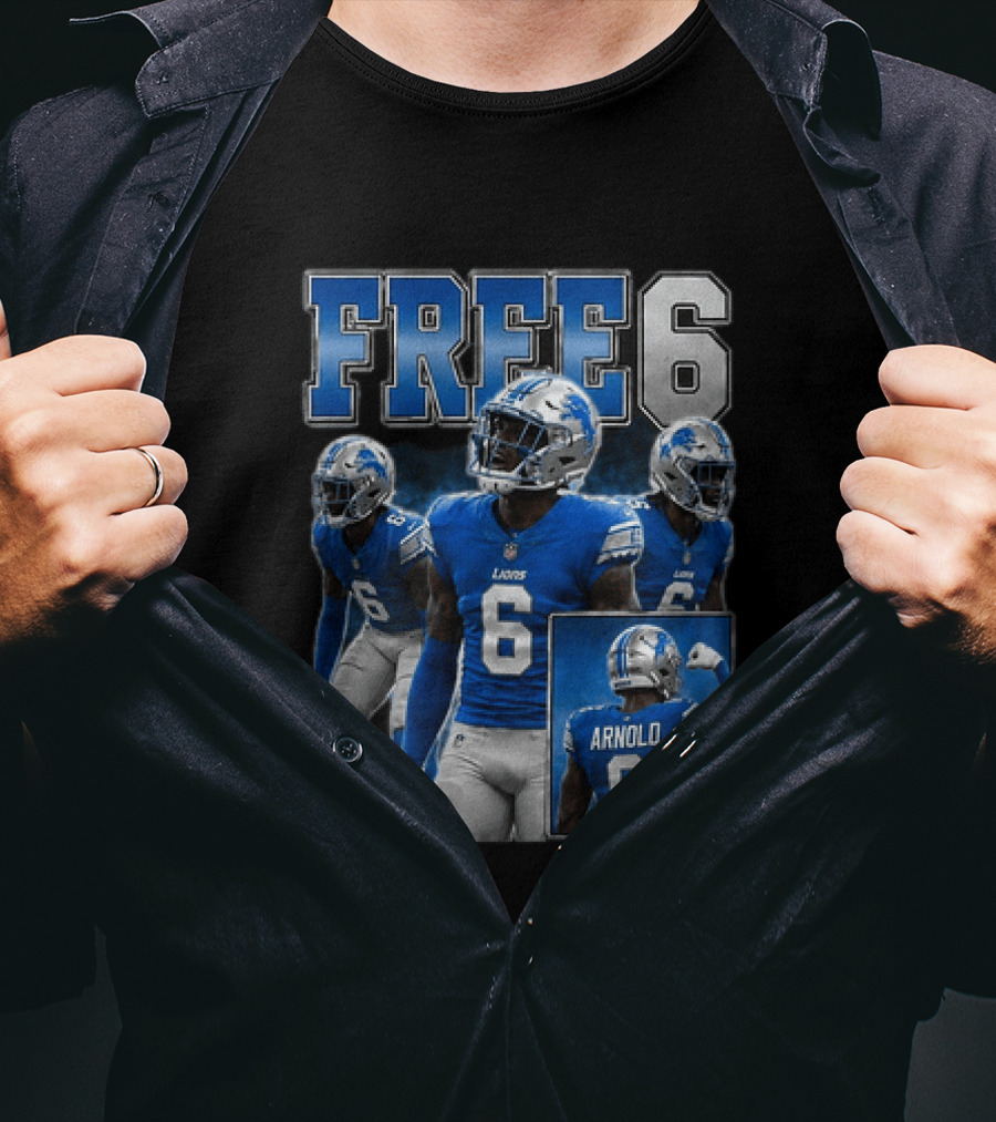Lions Free 6 Arnold St Brown Brothers T-Shirt
