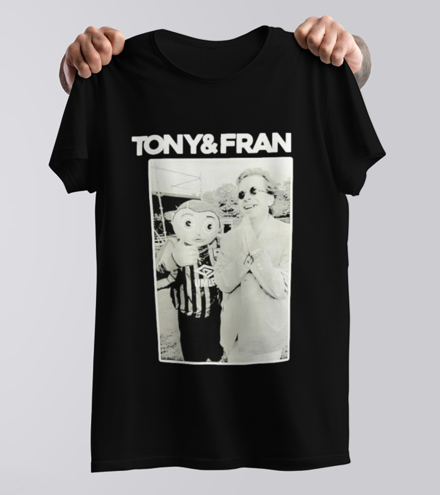 TONY & FRAN Frank Sidebottom Umbro Motif T-Shirt