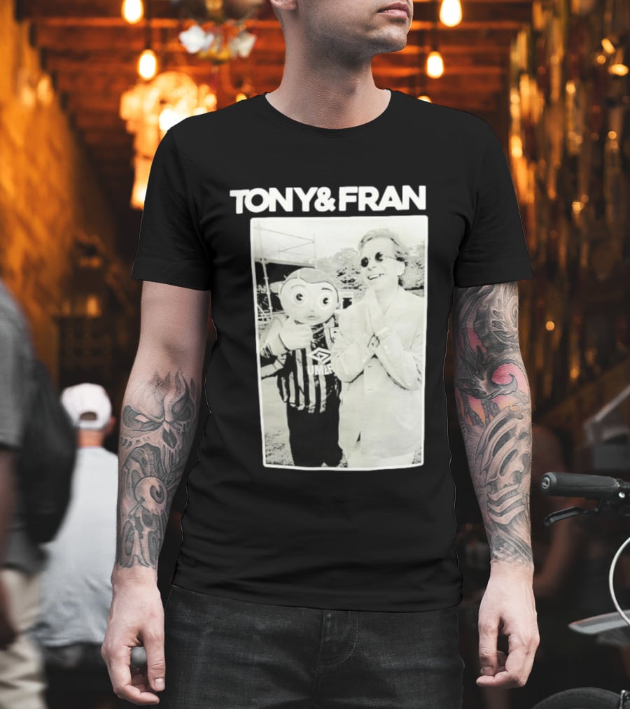 TONY & FRAN Frank Sidebottom Umbro Motif T-Shirt