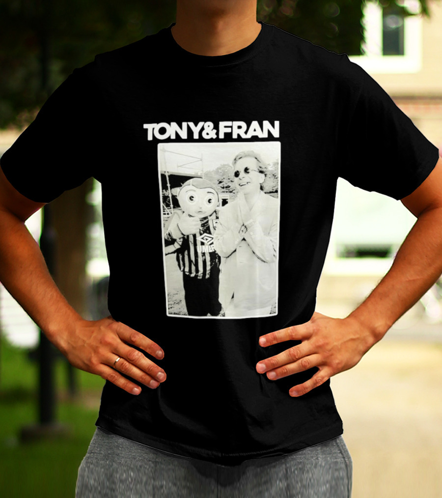TONY & FRAN Frank Sidebottom Umbro Motif T-Shirt