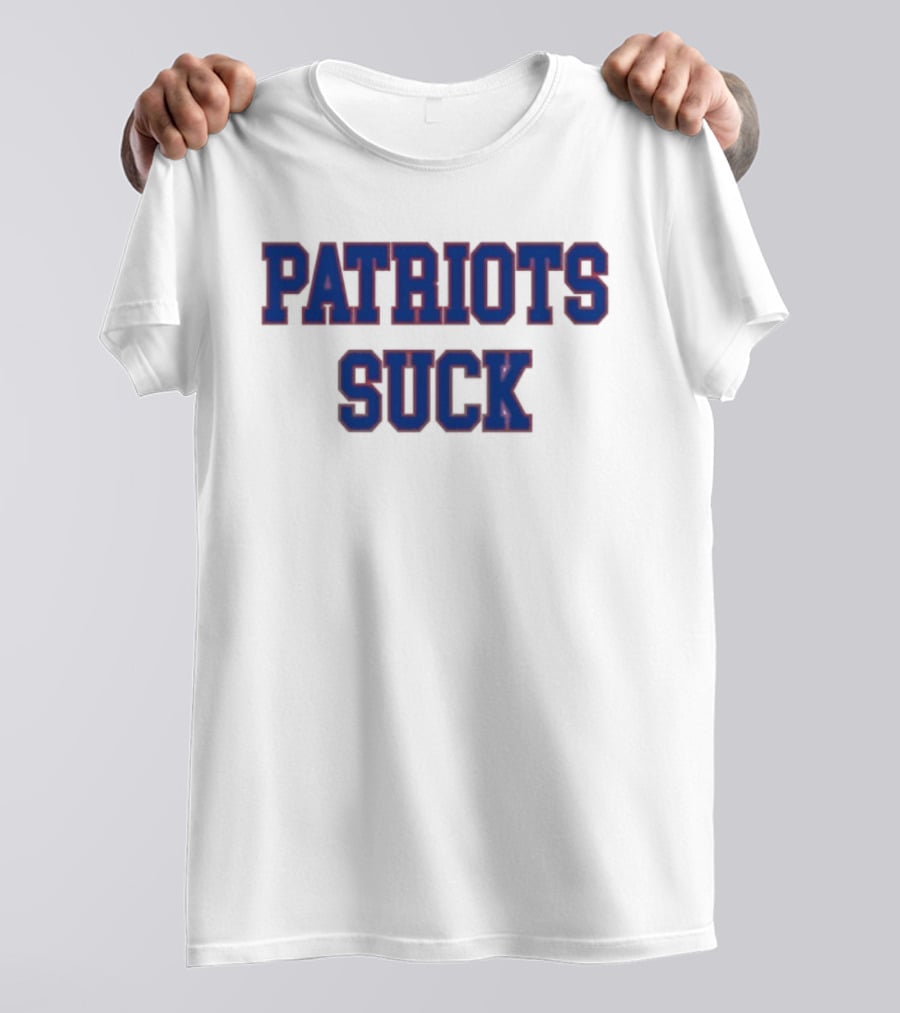 Buffalo Bills Patriots Suck NFL Rivalry Fan Gear T-Shirt