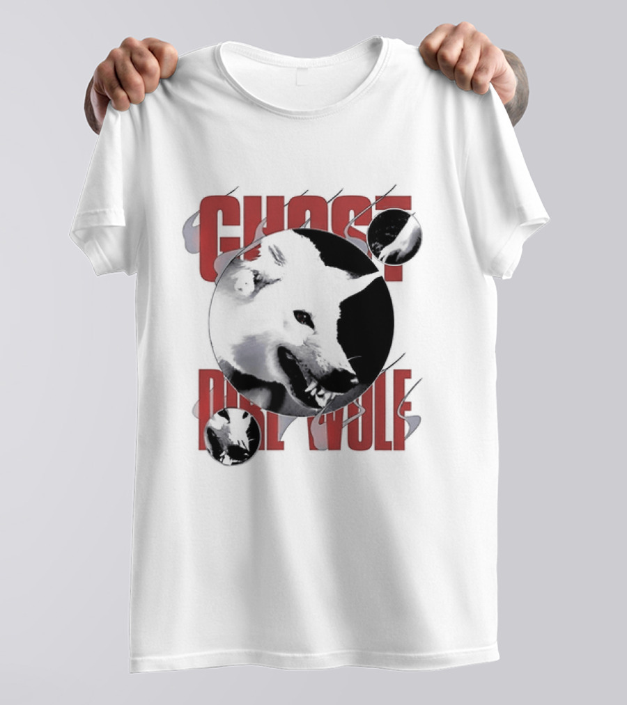 Ghost Dire Wolf Game Of Thrones Fan T-Shirt