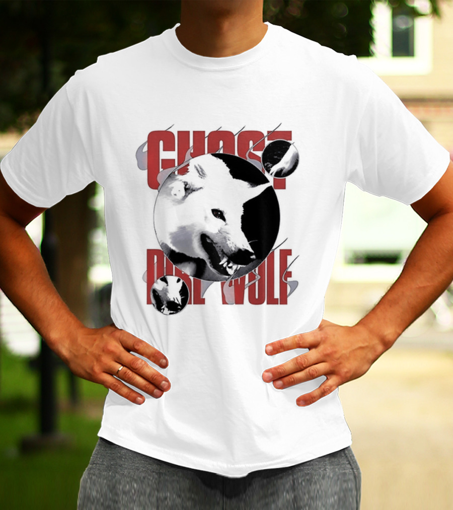 Ghost Dire Wolf Game Of Thrones Fan T-Shirt