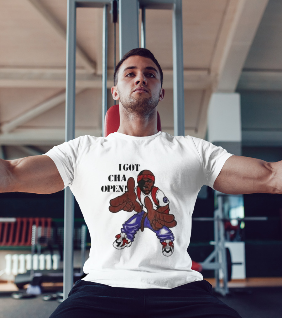 I Got Cha Opin Cartoon Character Graphic Hip Hop T-Shirt
