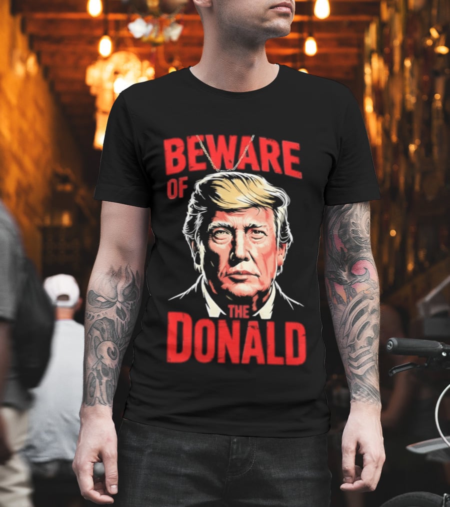 Beware Of The Donald Face T-Shirt